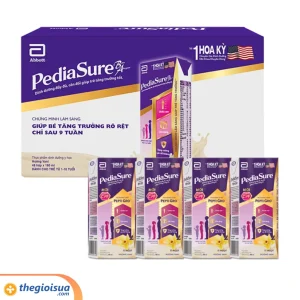 Sữa uống Pediasure hương vani 4x180ml