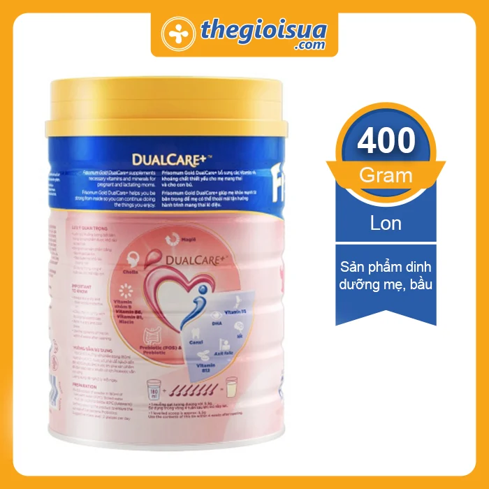 Sữa bột Frisomum Gold hương cam 400g