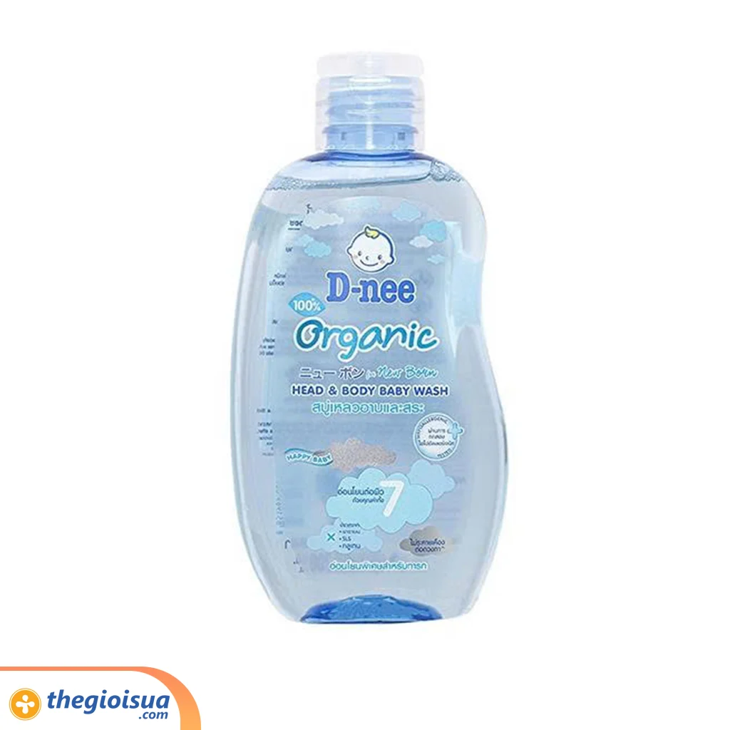 Tắm gội Dnee 200ml Xanh dương