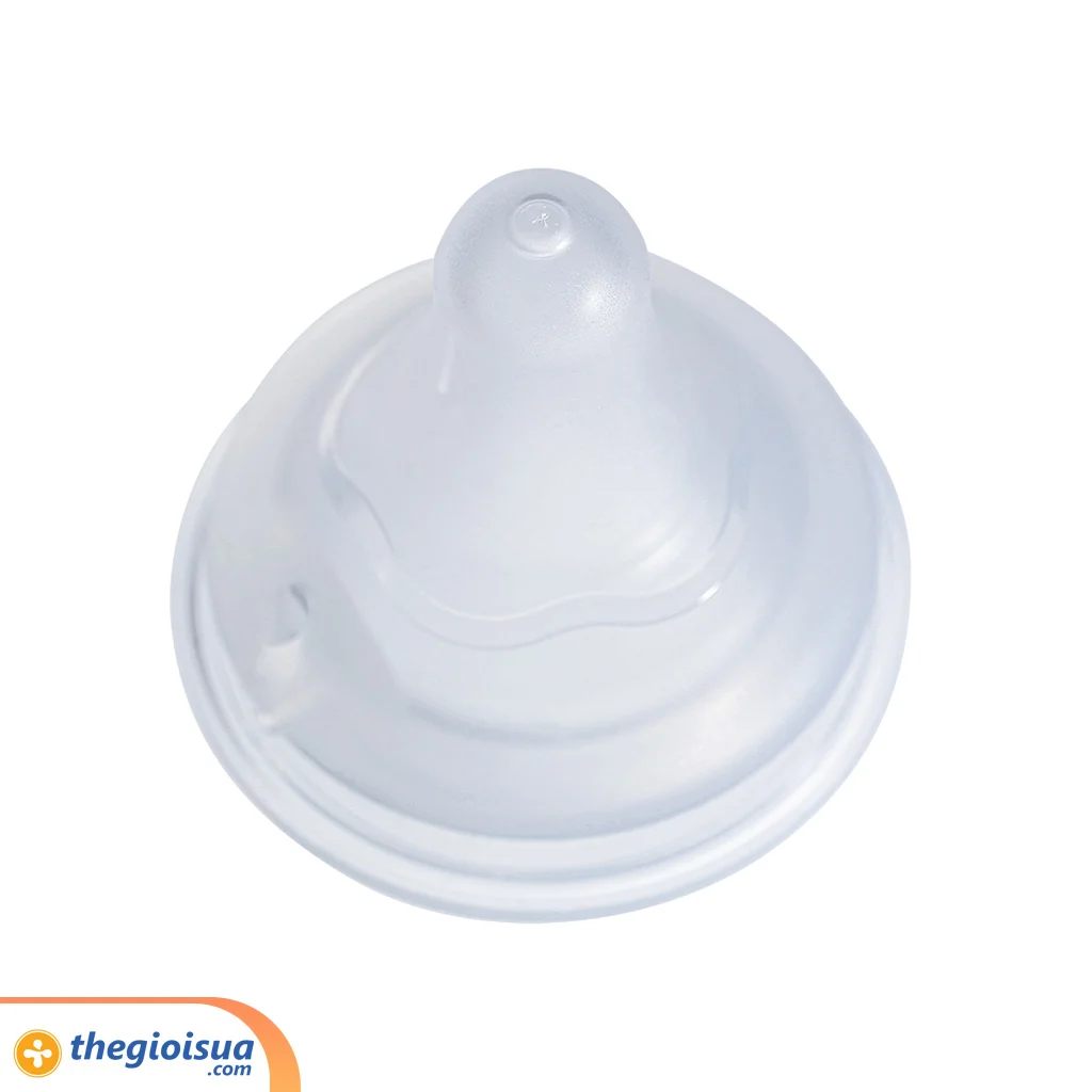 Núm ty Pigeon Silicone siêu mềm Plus WN3 size M (giá 1 cái)