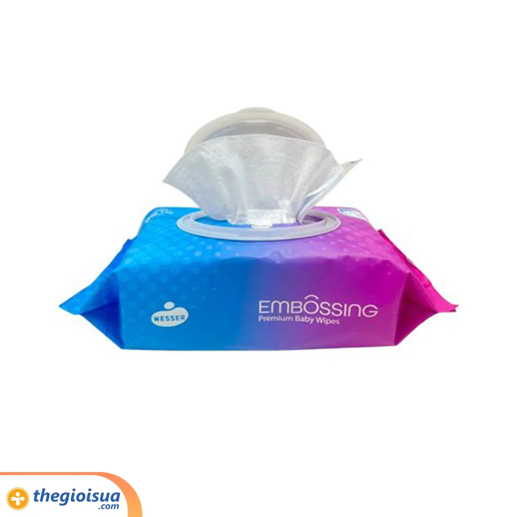 Khăn ướt Wesser cao cấp 80 tờ