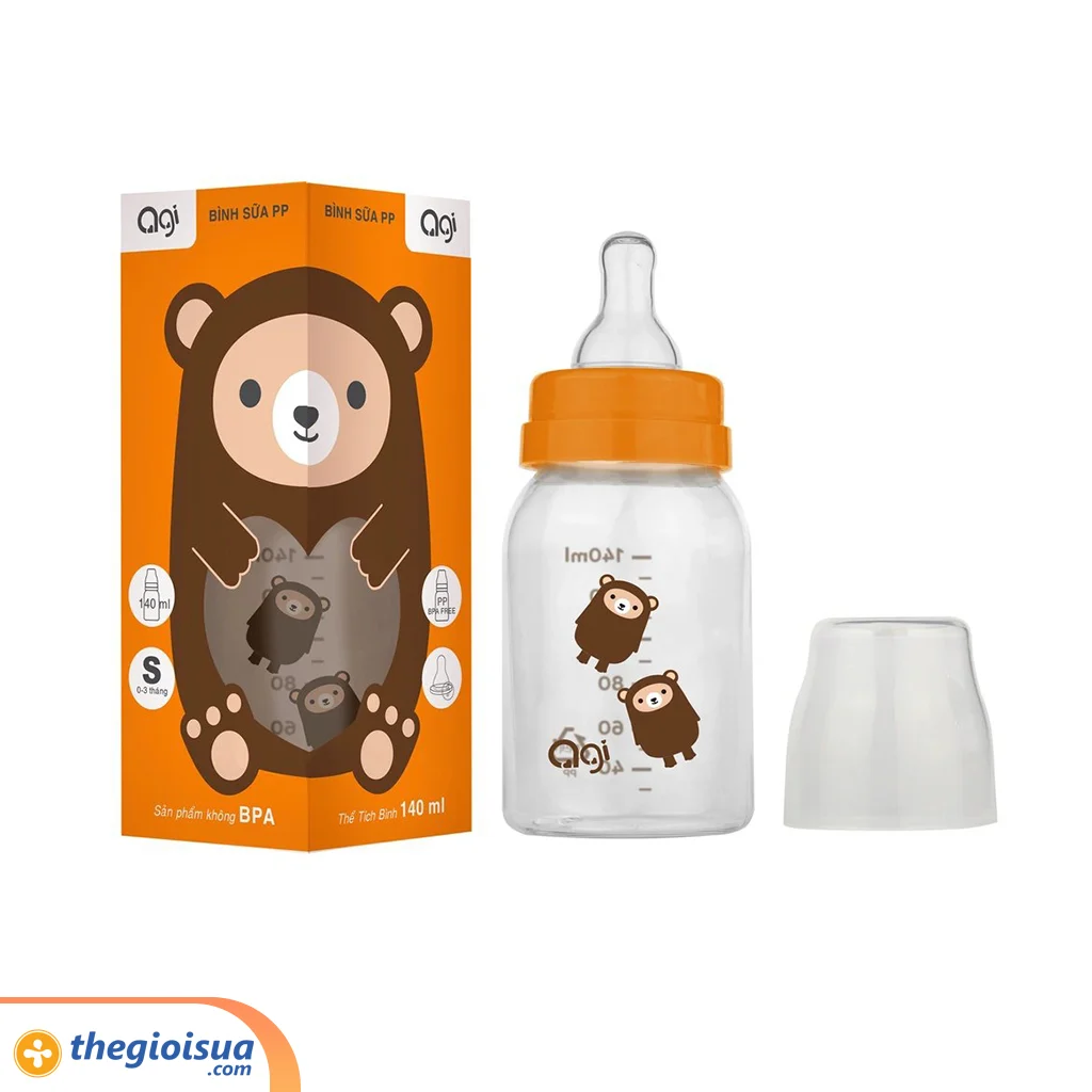 Bình sữa PP Agi 140ml