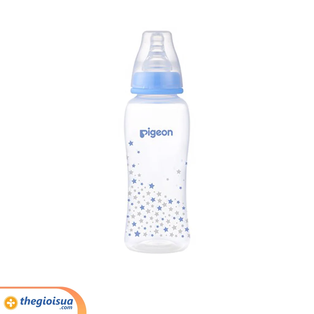 Bình sữa PP Streamline ngôi sao xanh 250ml