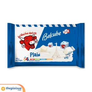 Phomai vuông Belcube 15 viên - Gói 78g vị truyền thống ít ngọt