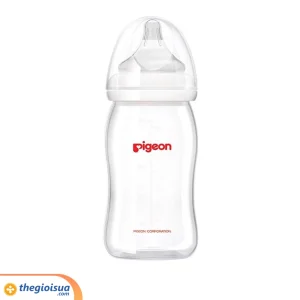 Bình sữa Pigeon PP Plus 330ml cổ rộng