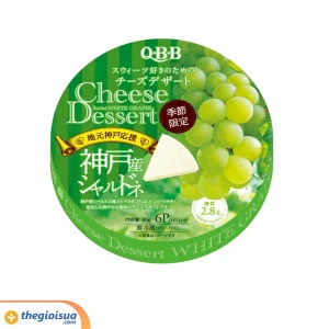 Phô mai QBB vị Nho Chardonnay 90g (6 miếng)