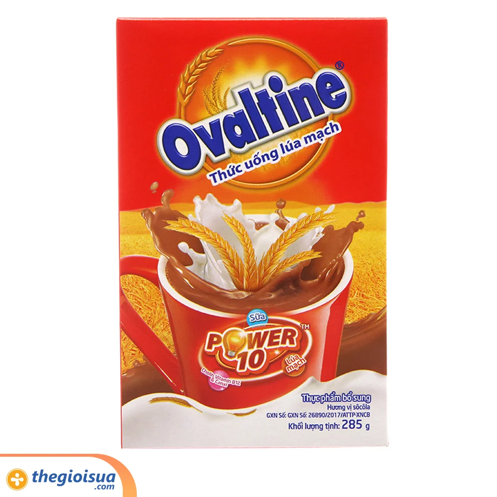 Sữa bột Nestle Ovaltine Hộp giấy 285g