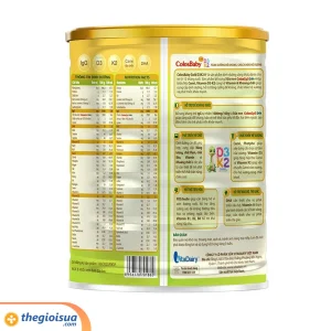 Sữa bột công thức Colosbaby Gold D3K2 0+ 800g – S