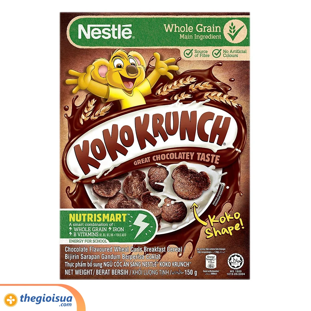 Ngũ cốc ăn sáng Koko Krunch 18 x 150g