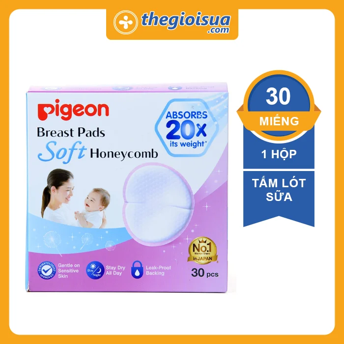 Tấm lót thấm sữa Pigeon 30 miếng