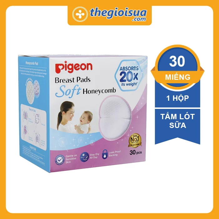 Tấm lót thấm sữa Pigeon 30 miếng