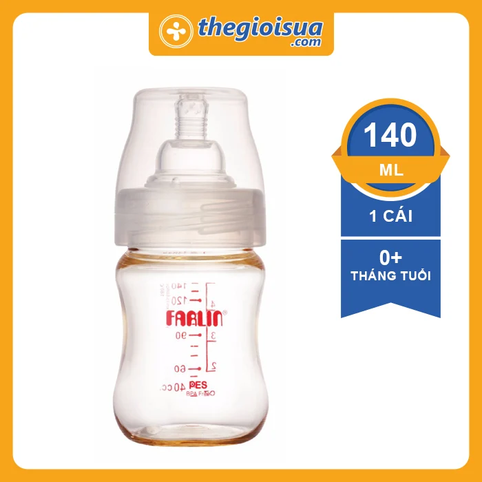 Bình sữa Farlin VT CR không BPA 140ml