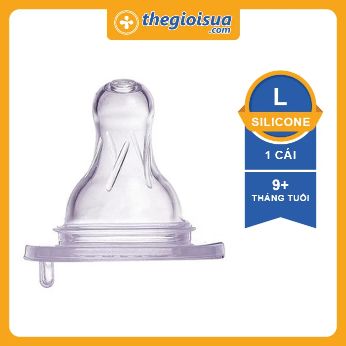Núm ty Farlin VT (Silicone) siêu bền chống sặc L