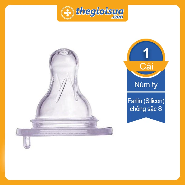 Núm ty Farlin VT Silicon siêu bền chống sặc