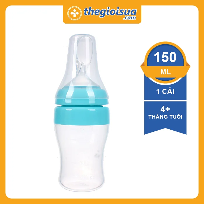 Bình thìa Farlin 100% silicone