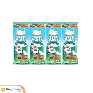 Sữa Kun tươi vui có đường 180ml