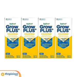 Sữa Uống Dinh Dưỡng Grow Plus+ colostrum Lactoferrin 180ml
