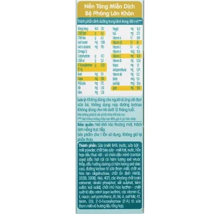 Sữa dinh dưỡng pha sẵn Nan Grow 180ml (thùng 6 lốc, lốc 4 hộp)