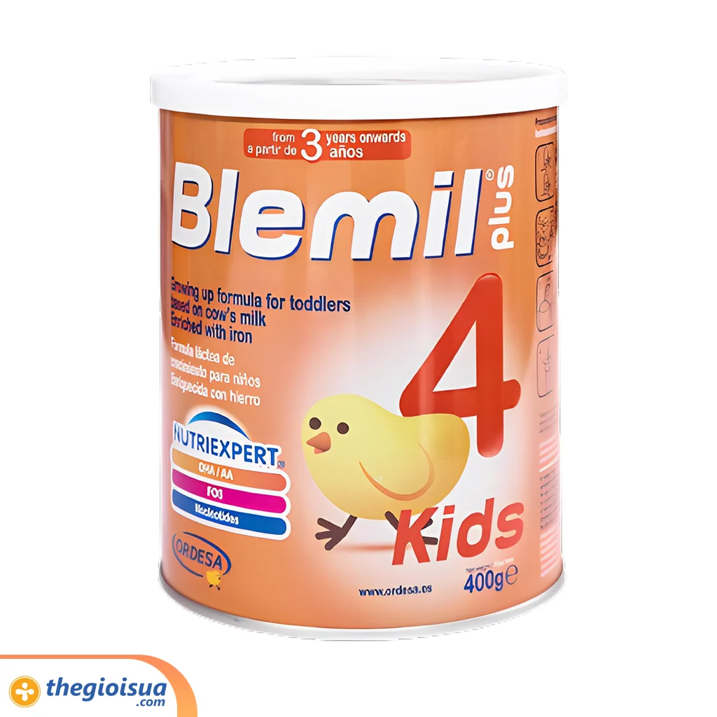 Sữa bột Blemil Plus 4 tăng chiều cao và miễn dịch 400g cho trẻ trên 3 tuổi