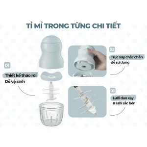 Máy xay ăn dặm Bear GR-B03V8