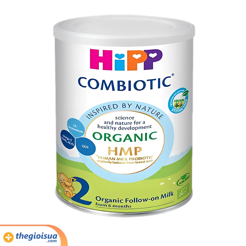 Sữa Bột Hipp 2 Organic Combiotic 800g