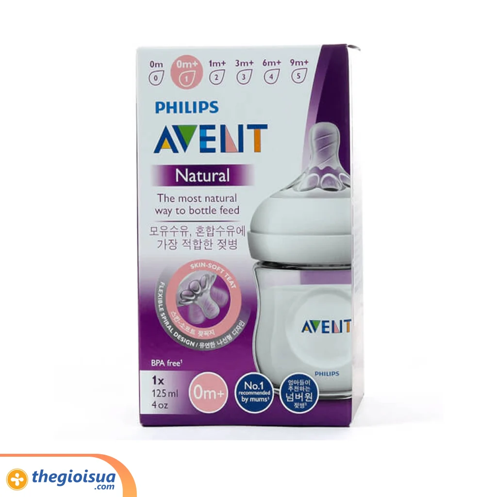 Bình sữa Avent Natural 125ml
