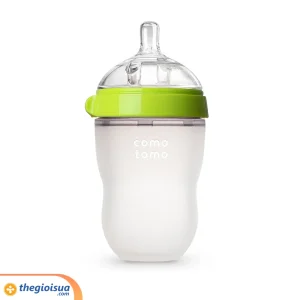 Bình sữa Comotomo Xanh 250ml cổ rộng
