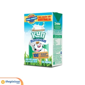 Sữa Kun tươi vui có đường 110ml