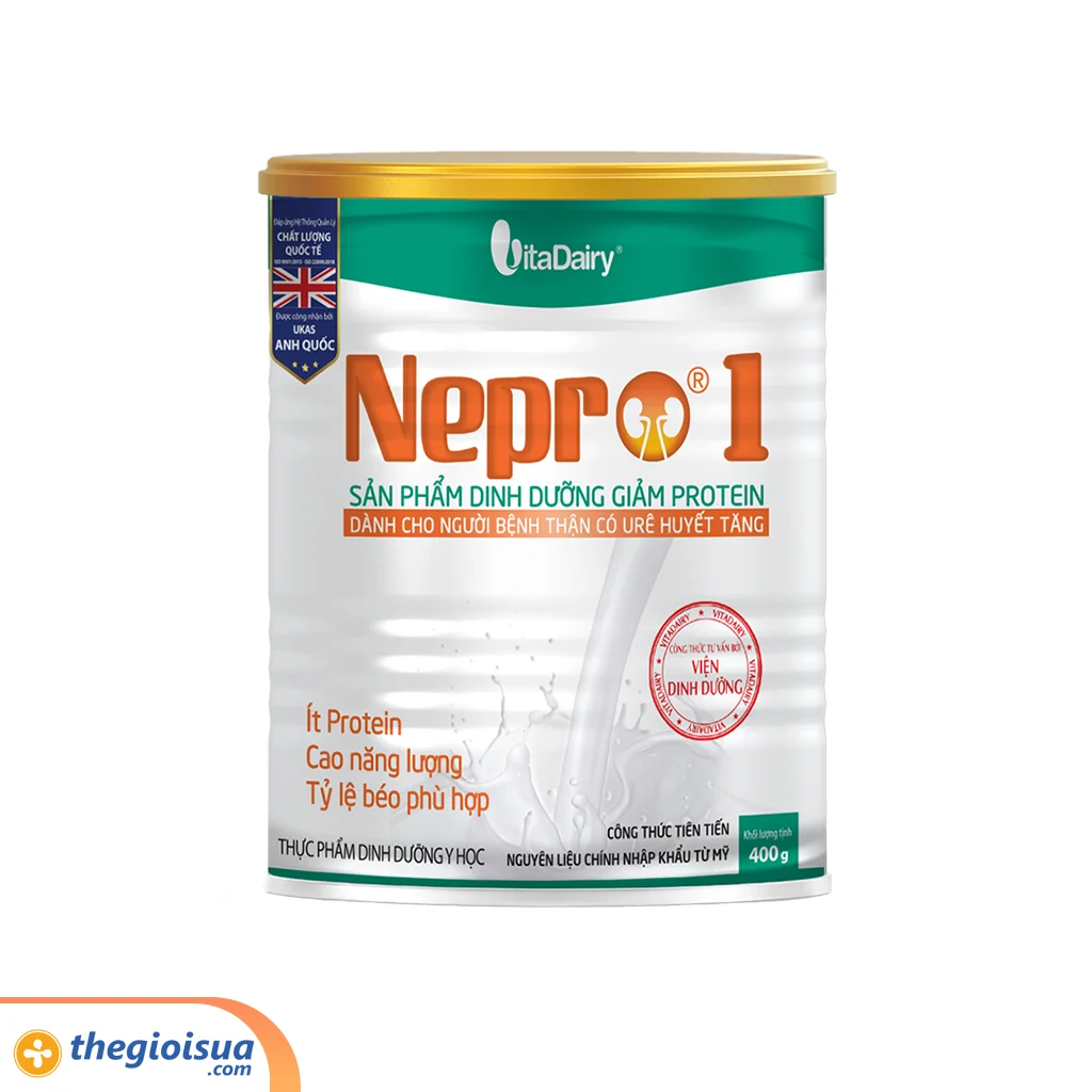 Sữa bột giảm Protein Nepro 1 400g