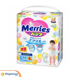 Tã quần Merries size L44+6