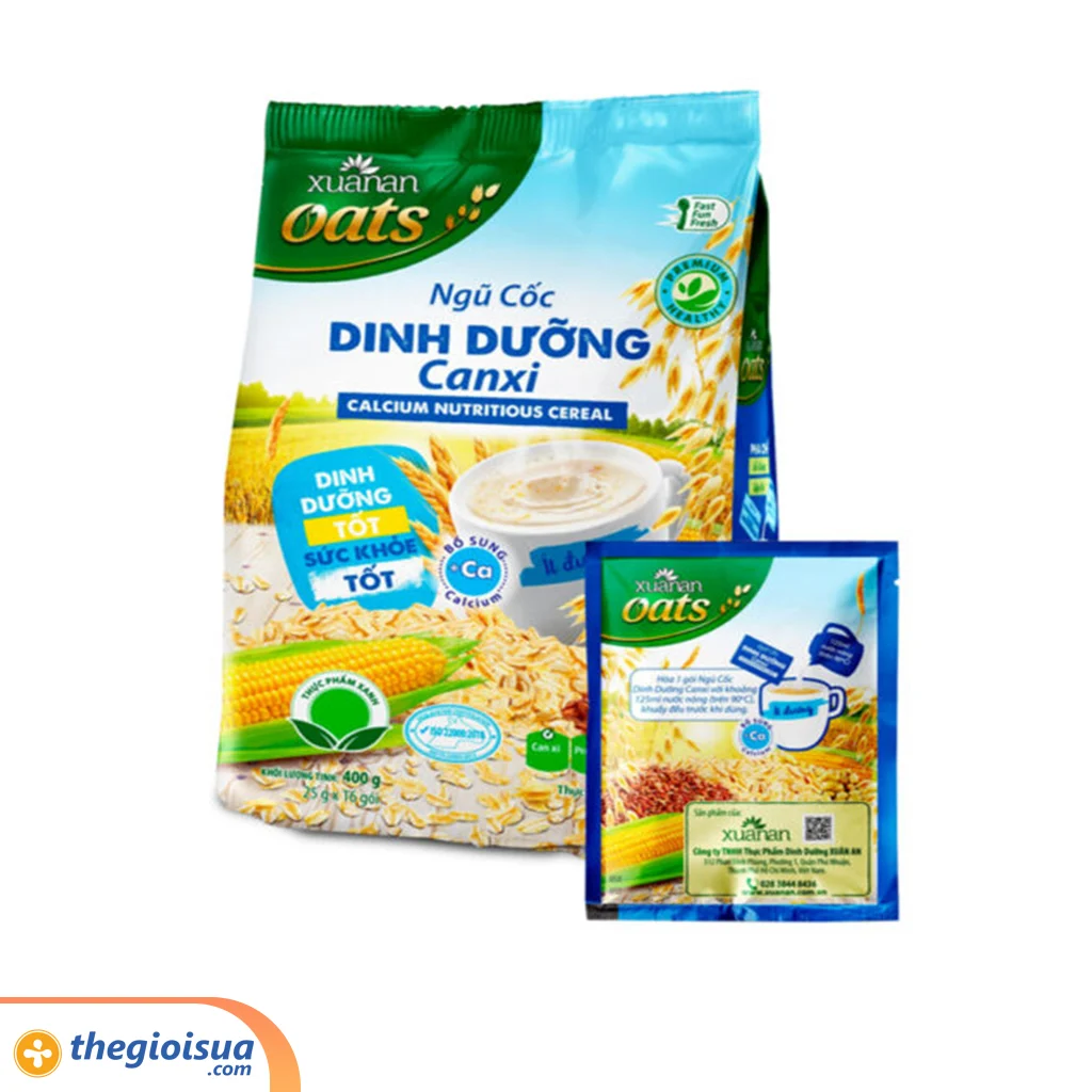 Ngũ cốc dinh dưỡng Canxi Xuân An 400g