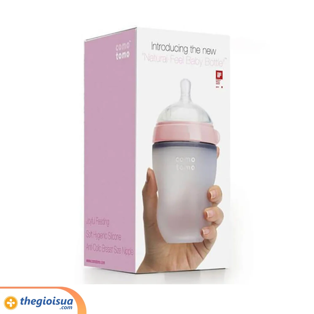 Bình sữa Comotomo Hồng 250ml
