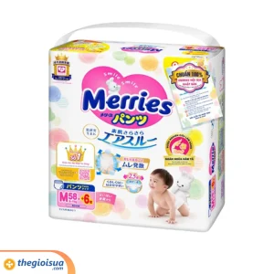 Tã quần Merries M58+6 miếng