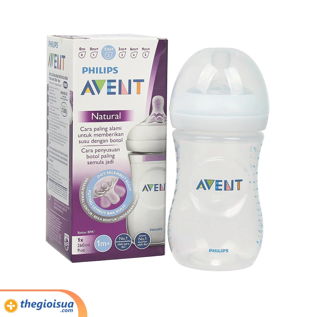 Bình sữa Avent Natural 260ml