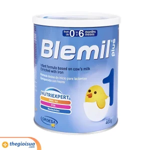 Sữa bột Blemil Plus 1 400g cho bé 0-6 tháng
