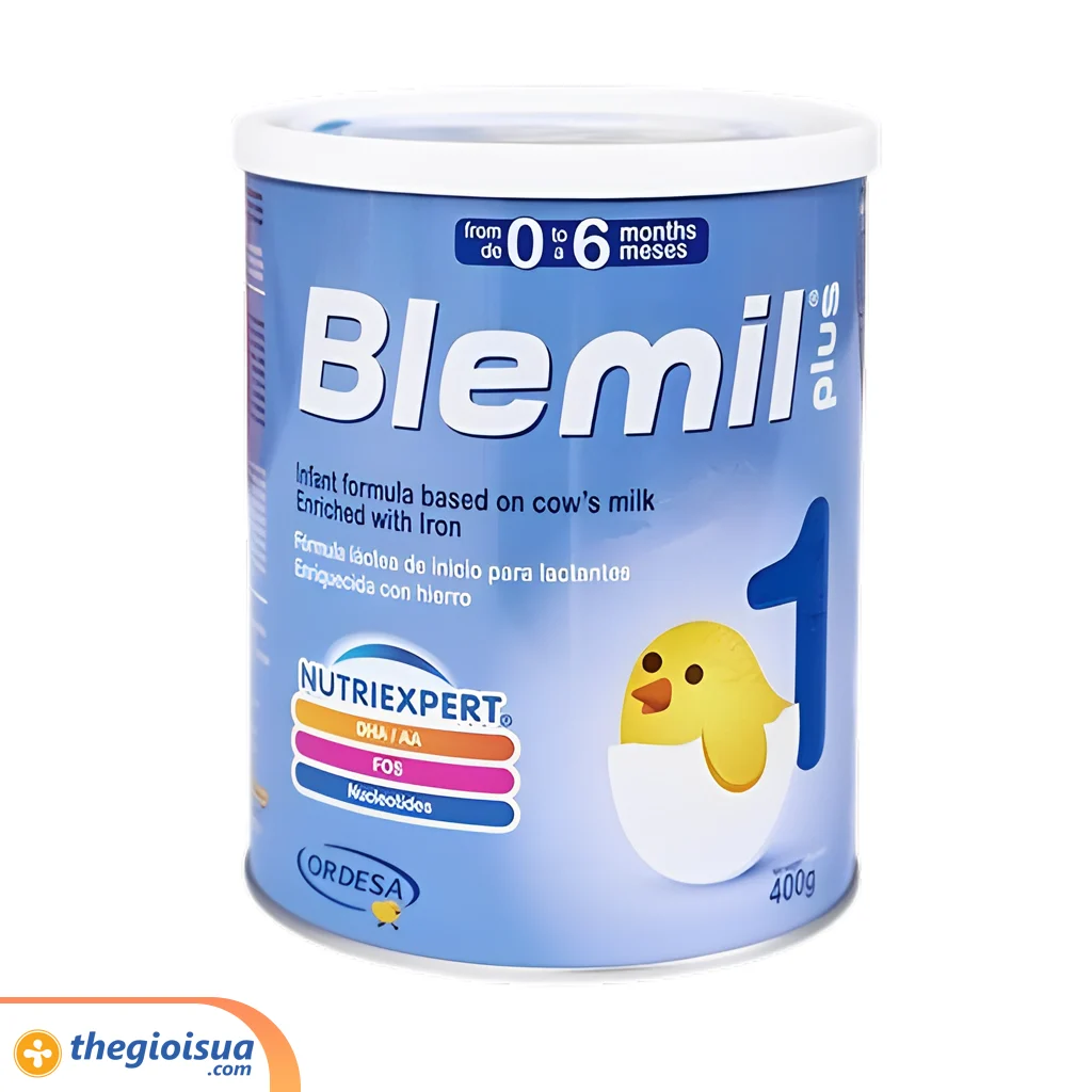 Sữa bột Blemil Plus 1 400g cho bé 0-6 tháng