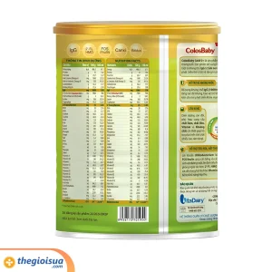 Sữa bột dinh dưỡng công thức ColosBaby Gold 0+ 400g