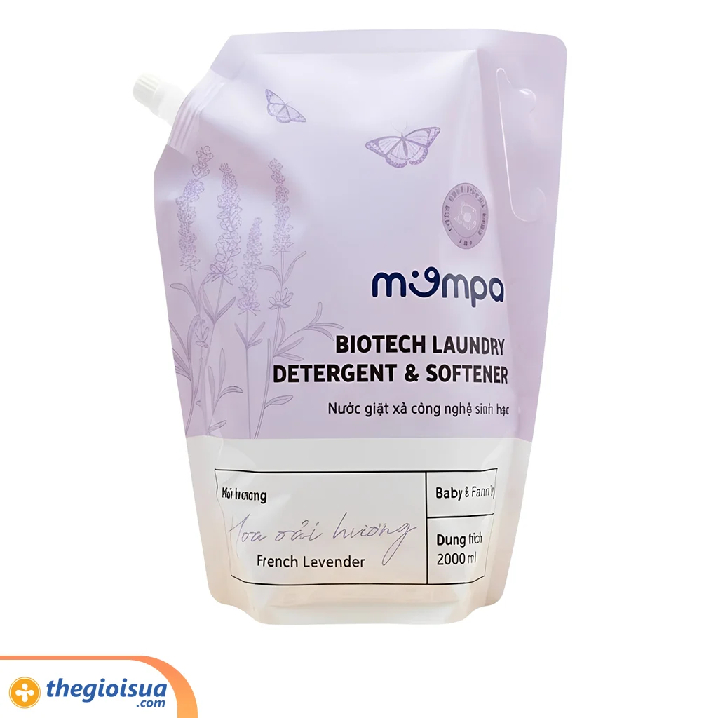 Nước giặt xả Mompa – Oải hương 2L