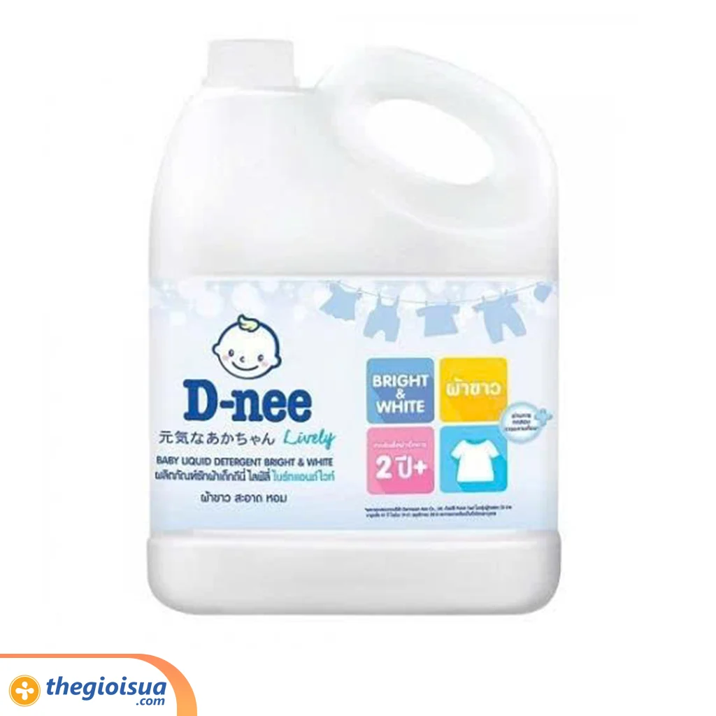 Nước giặt Dnee 3L Trắng - Lively