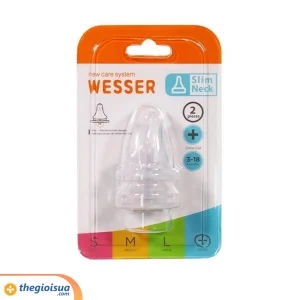 Núm ty Wesser cổ nhỏ + giá 1 cái