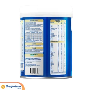 Sữa bột Growplus 0+ XANH NHẠT 800G (0-12 tháng)