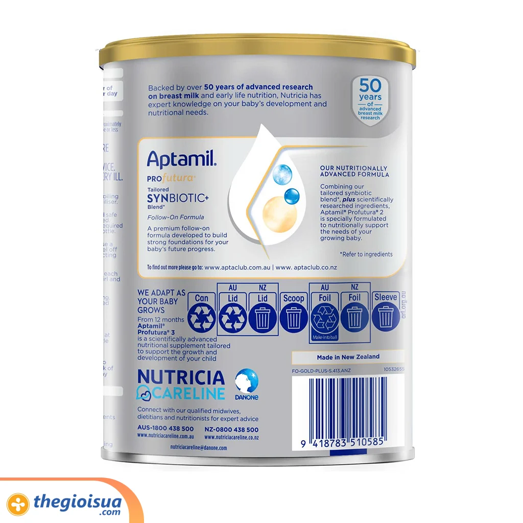 Sữa bột Aptamil Profutura 2 Follow-on Formula From 6 – 12 months