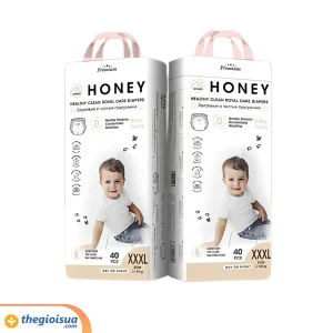 Bỉm trẻ em HONEY, dạng quần lót, Size XXXL40 (Trên 18kg)