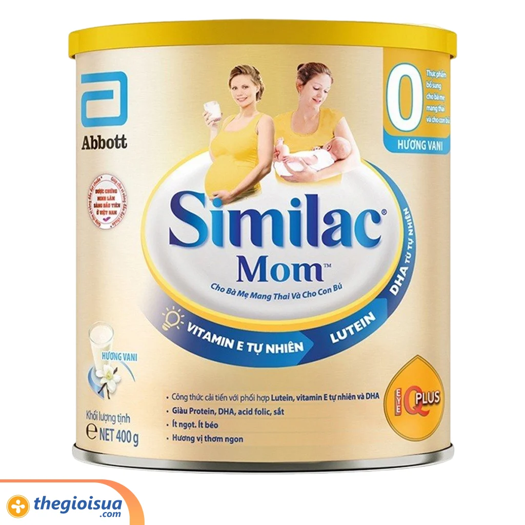 Sữa bột Similac Mom hương vani 400g