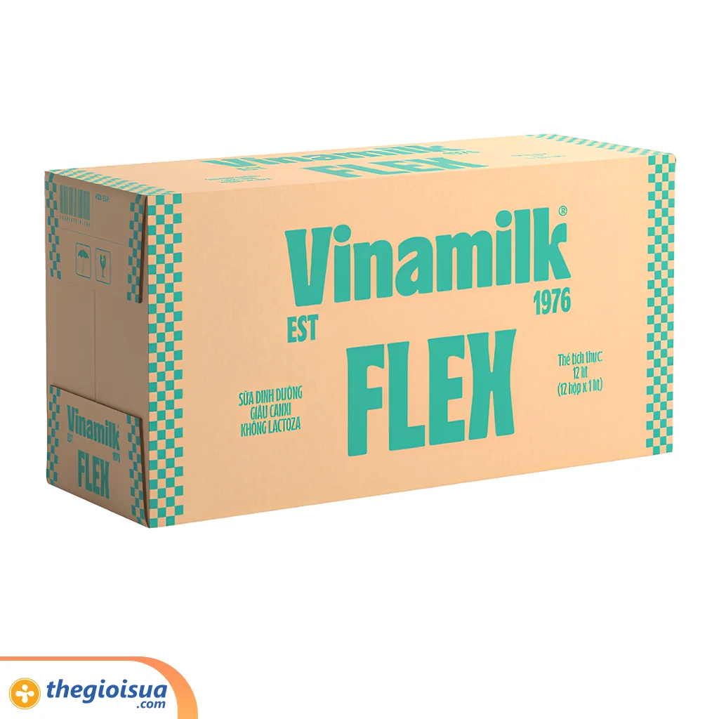 Sữa dinh dưỡng không đường Vinamilk Flex 180ml