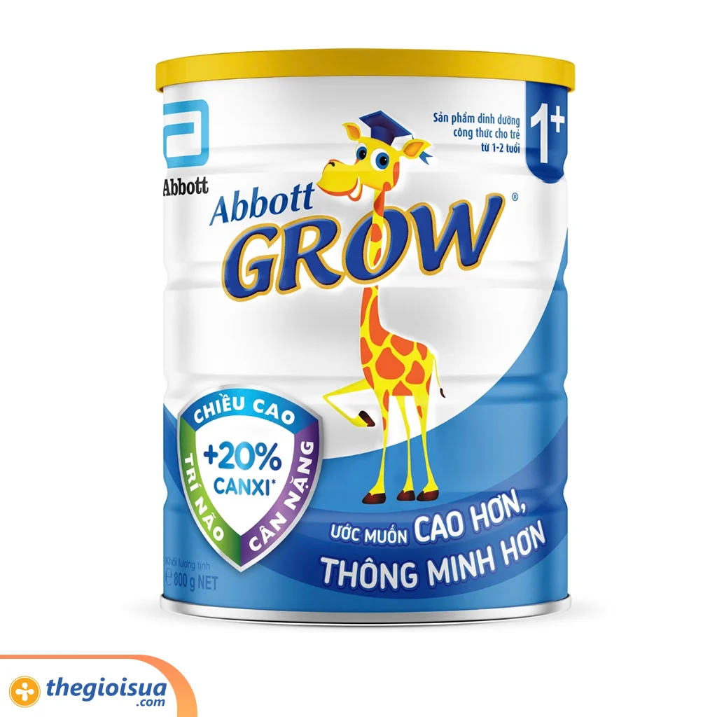 Sữa bột Abbott Grow 1+ 800g (Từ 1-2 tuổi)