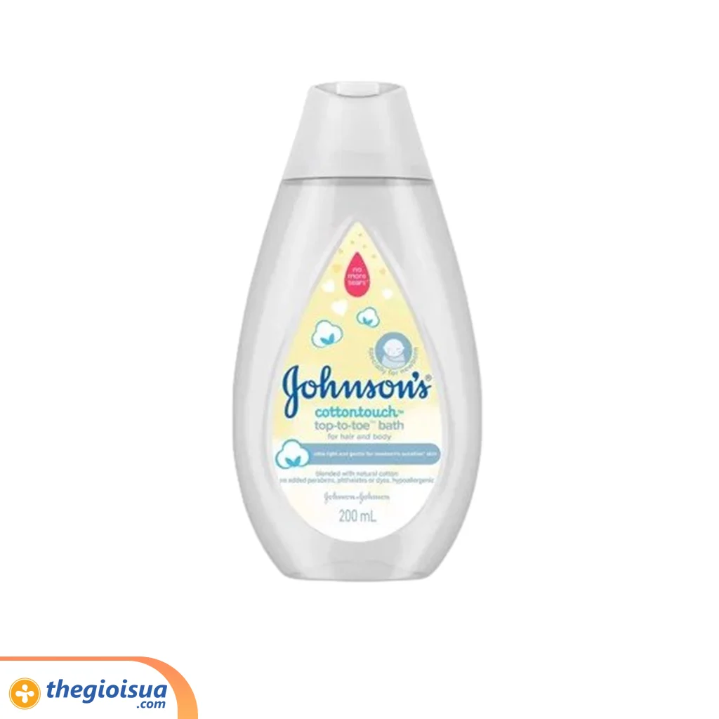 Sữa tắm Johnson & Johnson Cottontouch Top-to-Toe 200ml