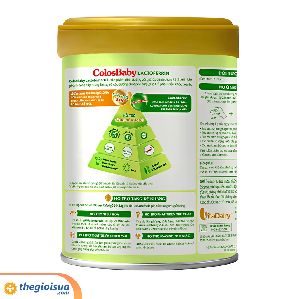 Sữa Bột ColosBaby Lactoferrin 1+ 400g