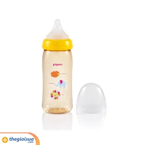 Bình sữa Pigeon PPSU Plus 240ml hình sao – thú