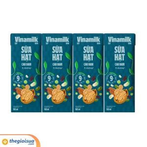 Sữa hạt cao đạm ít đường Vinamilk 180ml